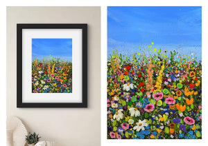 Summer Warmth 5 -Original is: 30cm x 40cm Acrylic on fabriano paper