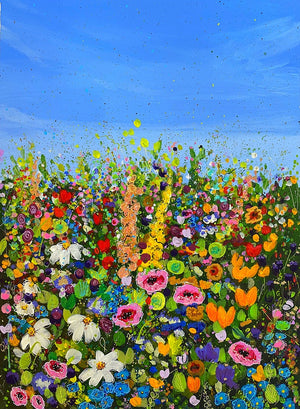 Summer Warmth 5 -Original is: 30cm x 40cm Acrylic on fabriano paper