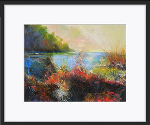 What's Beyond? - Original is: 40cm x 30cm Mixed medium on fabriano paper