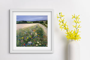 Wildflower Meadow - Original is 50cm x 50cm Acrylic on canvas
