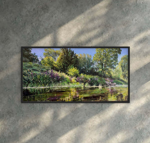 Somewhere only we know - Original is 100cm x 50cm, limited edition prints available