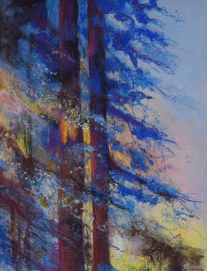 Dawn Light: Original is: 30cm x 40cm Mixed medium on fabriano paper