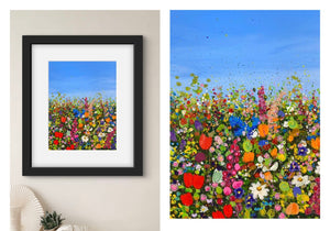 Summer Warmth 6 - Original is: 30cm x 40cm Acrylic on fabriano paper