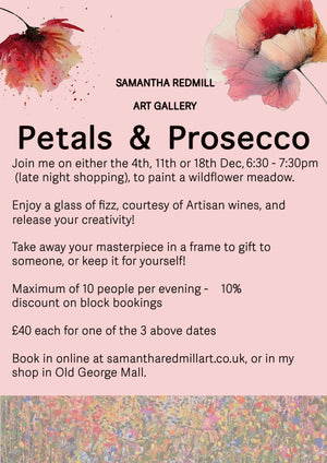 Petals & Prosecco - Late night shopping activity